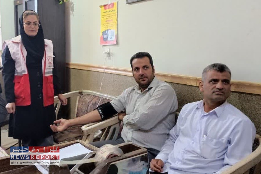 کارمندان شهرداری لامرد به پویش طرح غربالگری دیابت و فشار خون پیوستند