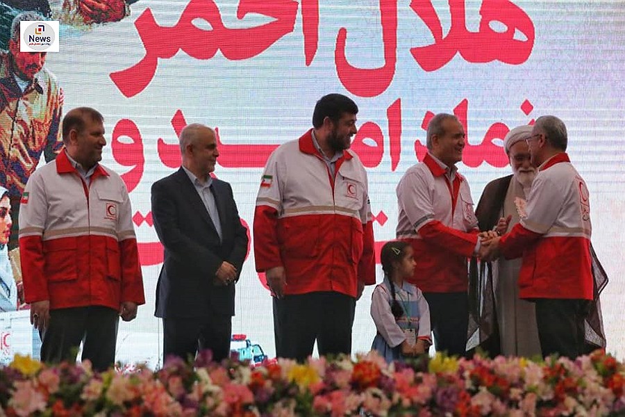 درخشش جمعیت هلال‌احمر استان فارس در نوروز۱۴۰۴