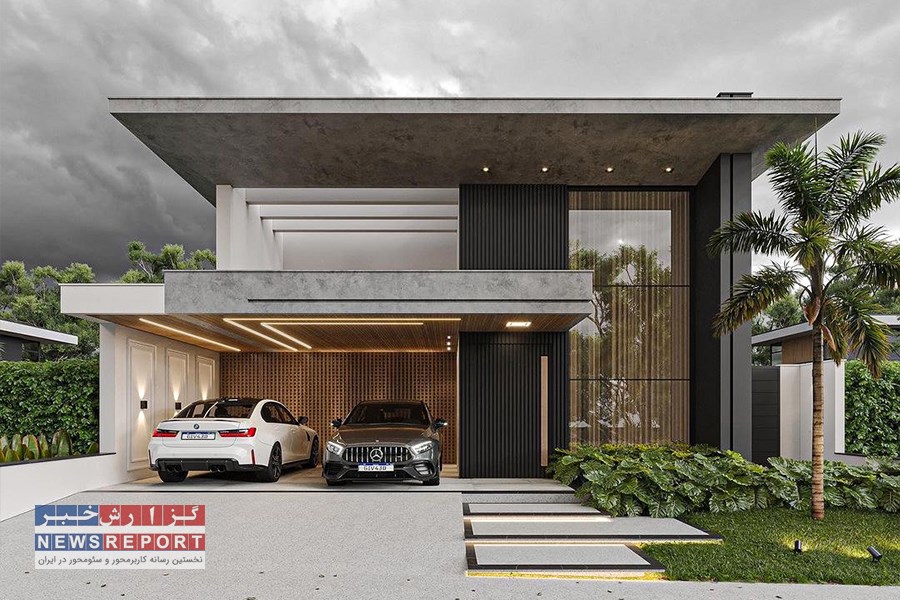 ویلاهای لاکچری با طراحی دوبلکس مدرن