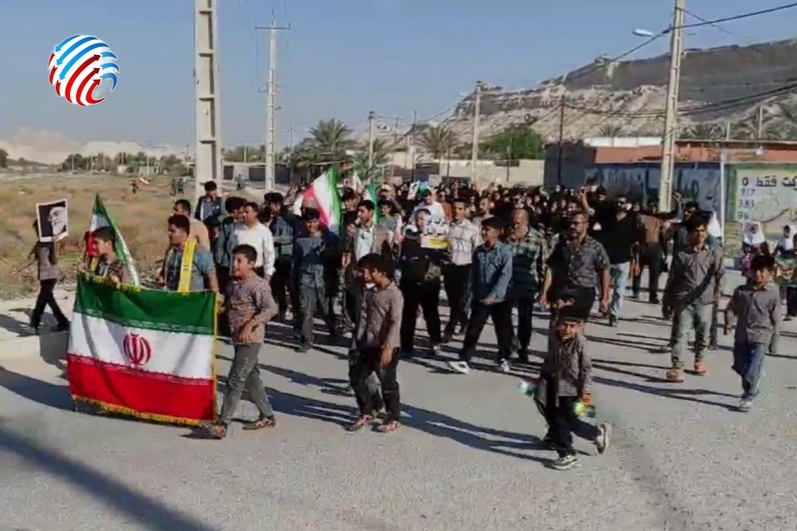 راهپیمایی یوم الله سیزده آبان روستای لاورخشت