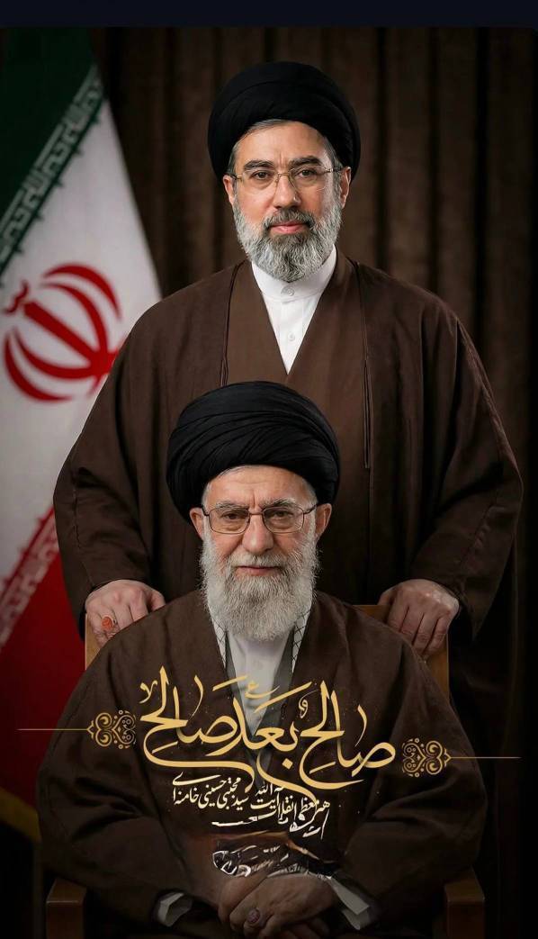 آیت‌الله سیدمجتبی حسینی خامنه‌ای به عنوان سومین رهبر انقلاب اسلامی ایران انتخاب شد